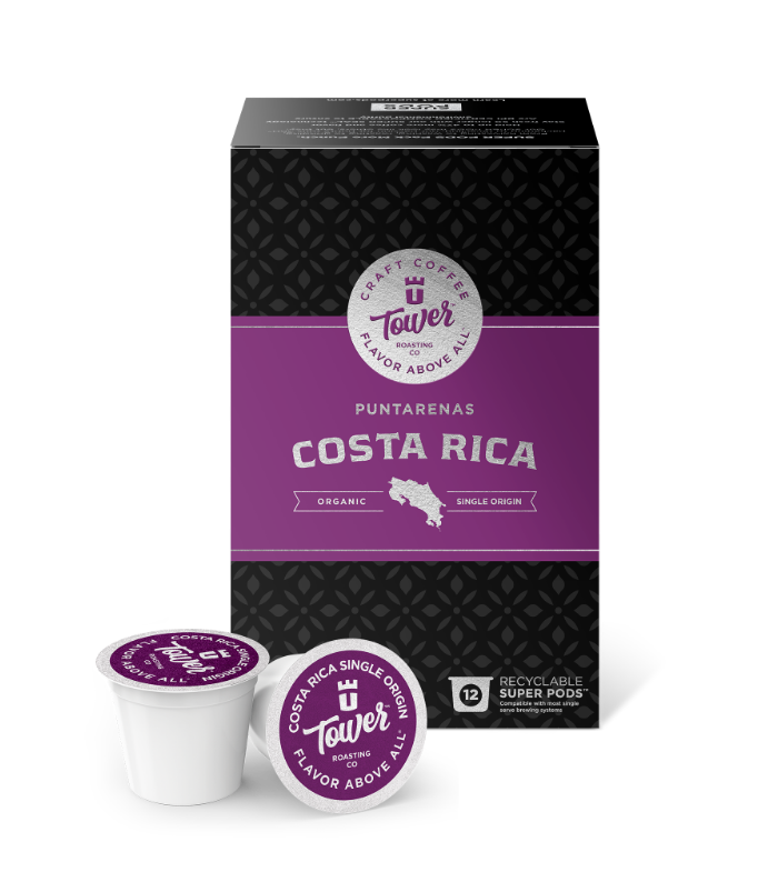 Puntarenas Costa Rica K-Cup SuperPods by Tower Roasting Co.