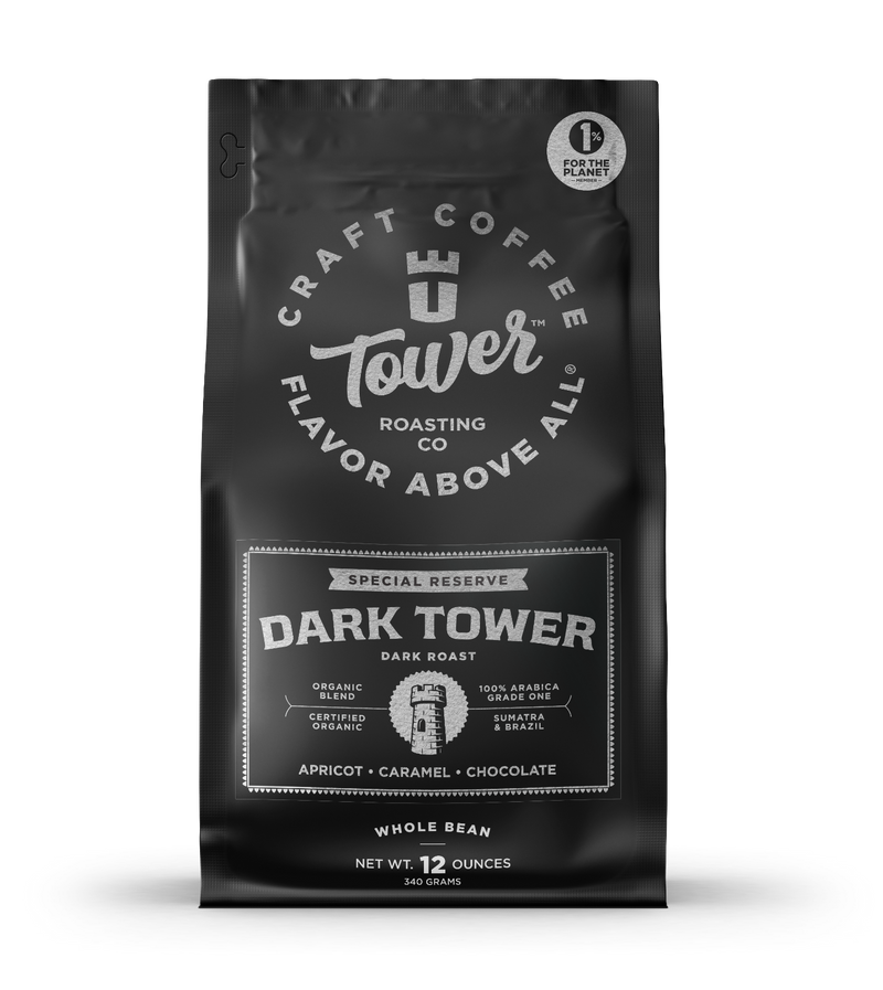 Dark Tower Special Reserve Whole Bean Coffee by Tower Roasting Co