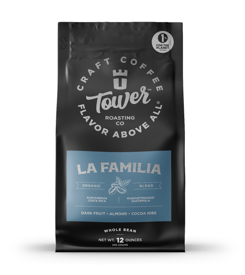 La Familia Blend Whole Bean Coffee by Tower Roasting Co