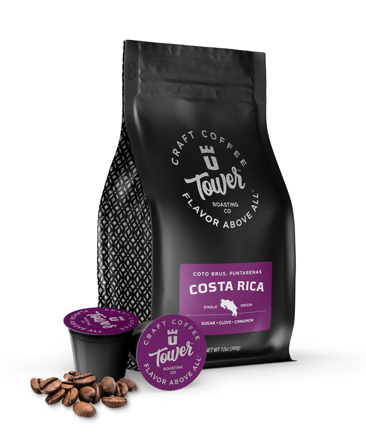 Costa RIca Single Origin Craft Coffee from Tower Roasting Co