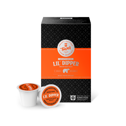 Lil' Dipper Decaf K-Cup SuperPods by Tower Roasting Co.